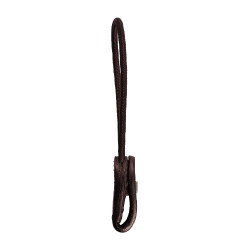 Pont Pelham avec crochet robuste Equestro Marron foncé Pont Pelham avec crochet robuste Equestro Marron foncé