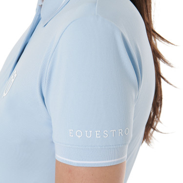 Aanpassend trainingspolo van ademende stof voor dames Equestro Aanpassend trainingspolo van ademende stof voor dames Equestro