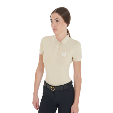 Aanpassend trainingspolo van ademende stof voor dames Equestro Aanpassend trainingspolo van ademende stof voor dames Equestro