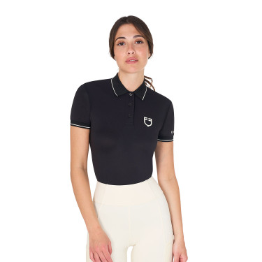 Aanpassend trainingspolo van ademende stof voor dames Equestro Aanpassend trainingspolo van ademende stof voor dames Equestro