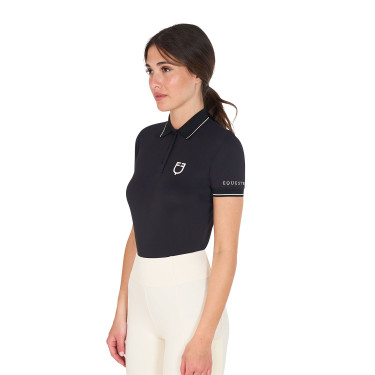 Aanpassend trainingspolo van ademende stof voor dames Equestro Aanpassend trainingspolo van ademende stof voor dames Equestro