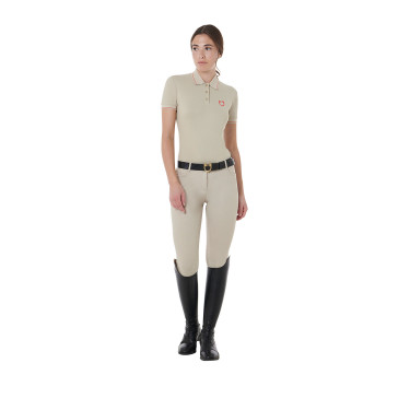 Aanpassend trainingspolo van ademende stof voor dames Equestro Aanpassend trainingspolo van ademende stof voor dames Equestro