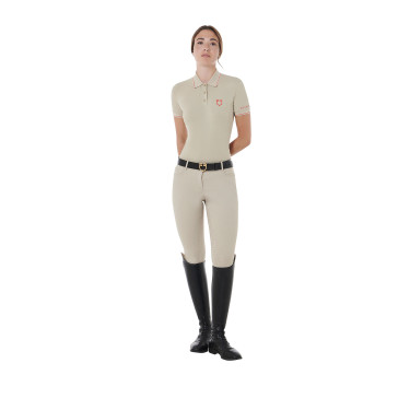 Aanpassend trainingspolo van ademende stof voor dames Equestro Aanpassend trainingspolo van ademende stof voor dames Equestro