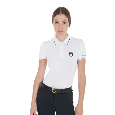 Aanpassend trainingspolo van ademende stof voor dames Equestro Aanpassend trainingspolo van ademende stof voor dames Equestro