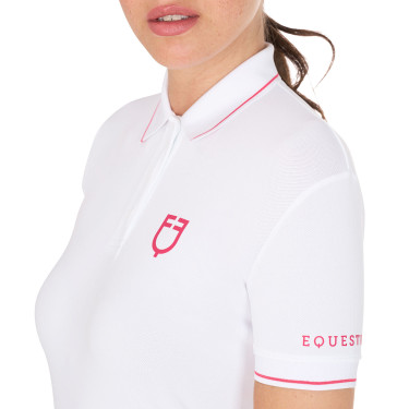 Aanpassend trainingspolo van ademende stof voor dames Equestro Aanpassend trainingspolo van ademende stof voor dames Equestro