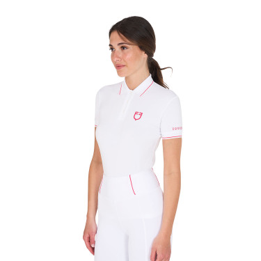 Aanpassend trainingspolo van ademende stof voor dames Equestro Aanpassend trainingspolo van ademende stof voor dames Equestro