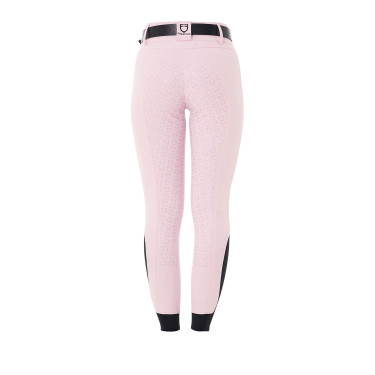 Damesbroek met hoge taille en volledige grip Equestro Ballerina Roze