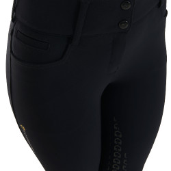 Damesbroek met hoge taille en volledige grip Equestro Zwart