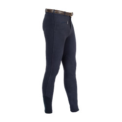 Herenbroek Urano van stretchkatoen Equestro Marine Marineblauw Herenbroek Urano van stretchkatoen Equestro Marine Marineblauw