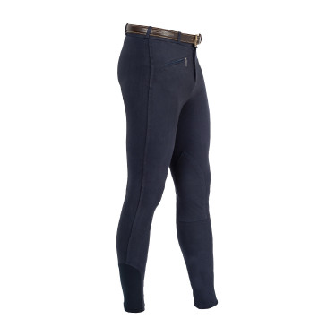 Herenbroek Urano van stretchkatoen Equestro Marine Marineblauw Herenbroek Urano van stretchkatoen Equestro Marine Marineblauw