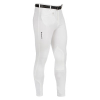 Pantalon homme Urano en coton stretch Equestro Blanc