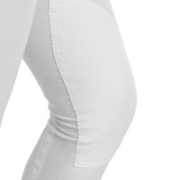 Pantalon femme Selene en coton stretch Equestro Blanc