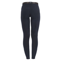 Pantalon femme Selene avec grip genou en coton stretch Equestro Marine Bleu marine Pantalon femme Selene avec grip genou en coton stretch Equestro Marine Bleu marine
