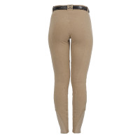 Pantalon femme Demetra en coton stretch Equestro Beige