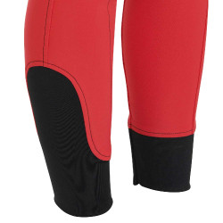 Pantalon femme avec grip genou en tissu technique Xeni Equestro Rouge Pantalon femme avec grip genou en tissu technique Xeni Equestro Rouge