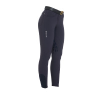 Pantalon femme avec grip genou en tissu technique Clio Equestro Blanc