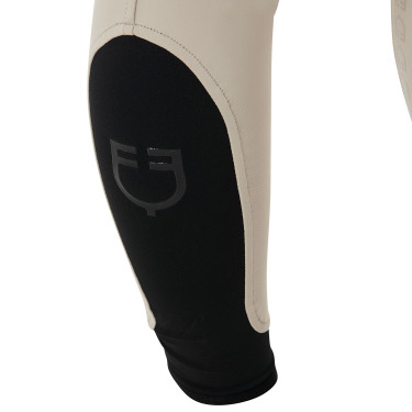 Damesbroek met volledig grip Aria van technisch stof Equestro Oxfordbruin Roze