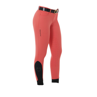 Pantalon femme avec grip intégral Aria en tissu technique Equestro Pantalon femme avec grip intégral Aria en tissu technique Equestro
