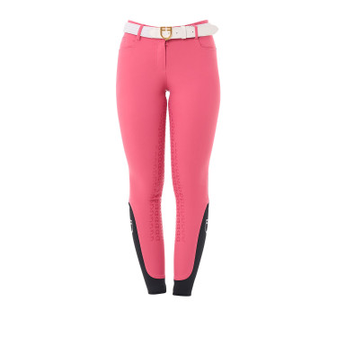 Pantalon femme avec grip intégral Aria en tissu technique Equestro Pantalon femme avec grip intégral Aria en tissu technique Equestro