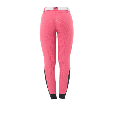 Pantalon femme avec grip intégral Aria en tissu technique Equestro Pantalon femme avec grip intégral Aria en tissu technique Equestro