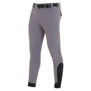 Zomerbroek heren Caspar Light Equestro Lichtgrijs