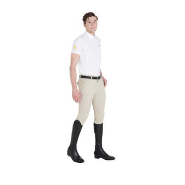 Pantalon été homme Caspar Light Equestro Oxford tan Pantalon été homme Caspar Light Equestro Oxford tan