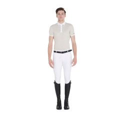 Pantalon été homme Caspar Light Equestro Blanc