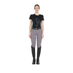 Pantalon été femme Zenda Light Equestro Gris clair