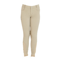 Pantalon enfant en tissu technique Equestro Encens Beige