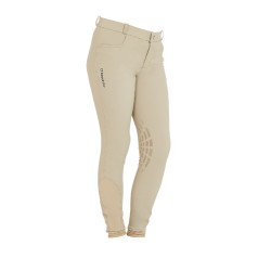 Pantalon enfant en tissu technique Equestro Encens Beige Pantalon enfant en tissu technique Equestro Encens Beige