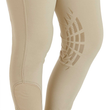 Kinderbroek van technische stof Equestro Wierook Beige