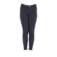 Pantalon enfant en tissu technique Equestro Marine