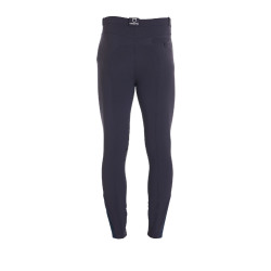 Pantalon avec grip genou homme en tissu technique Equestro Marine Bleu marine Pantalon avec grip genou homme en tissu technique Equestro Marine Bleu marine