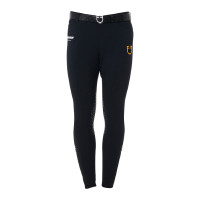 Pantalon avec grip genou homme collection Scuderia Equestro Noir Pantalon avec grip genou homme collection Scuderia Equestro Noir