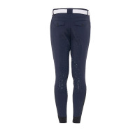 Broek met volledige grip voor heren in technisch stof Equestro Marineblazer Marineblauw Broek met volledige grip voor heren in technisch stof Equestro Marineblazer Marineblauw