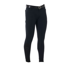 Broek met volledige grip voor heren in technisch stof Equestro Zwart