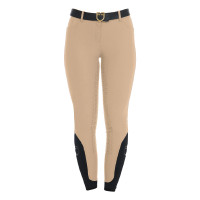 Pantalon ajusté femme avec grip complet Aria Equestro Blanc Pantalon ajusté femme avec grip complet Aria Equestro Blanc