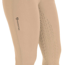 Aangesloten damesbroek met volledige grip Aria Equestro Wierook Beige