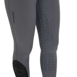 Pantalon ajusté femme avec grip complet Aria Equestro Asphalte Gris