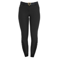 Pantalon ajusté femme avec grip complet Aria Equestro Noir Pantalon ajusté femme avec grip complet Aria Equestro Noir