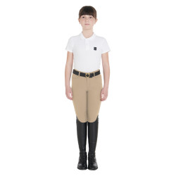 Pantalon ajusté enfant Amani Equestro Encens Beige Pantalon ajusté enfant Amani Equestro Encens Beige