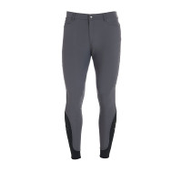 Pantalon ajusté avec grip homme avec logo Caspar Equestro Noir