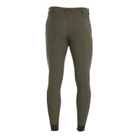 Slim-fit broek met grip heren met logo Caspar Equestro Legergroen Blauw