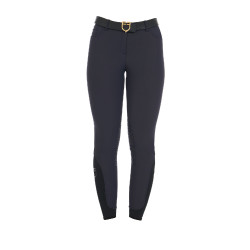 Pantalon ajusté avec grip femme avec logo Zenda Equestro