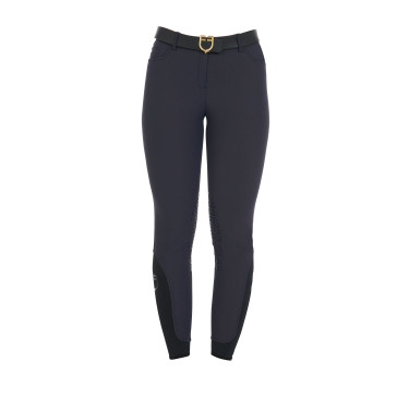 Pantalon ajusté avec grip femme avec logo Zenda Equestro