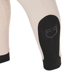 Strakke broek met volledige grip heren Aria Equestro Zandkleurige dollar Wit