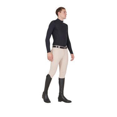 Pantalon ajusté avec grip intégral homme Aria Equestro Dollar sable Blanc Pantalon ajusté avec grip intégral homme Aria Equestro Dollar sable Blanc