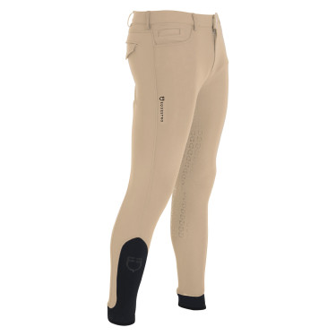 Strakke broek met volledige grip heren Aria Equestro Wierook Beige