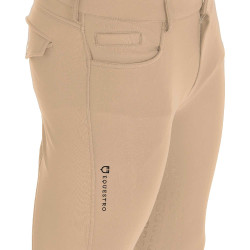 Strakke broek met volledige grip heren Aria Equestro Wierook Beige