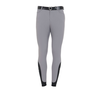 Pantalon ajusté avec grip intégral homme Aria Equestro Gris givre